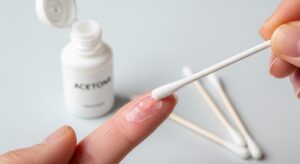 Remove Nail Glue from Skin