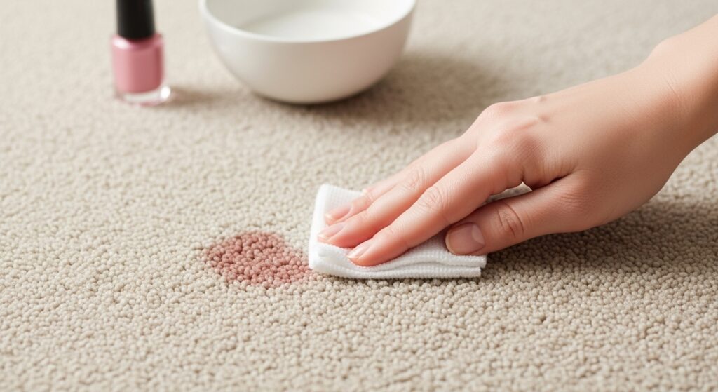 How Do You Get Nail Varnish Out Of Carpet