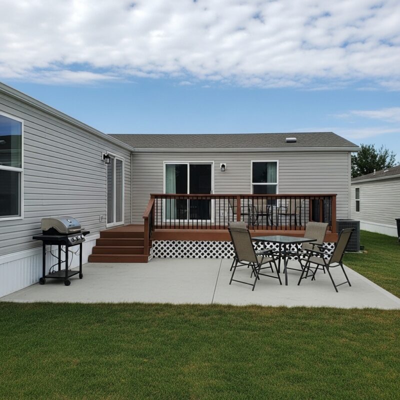 Budget-Friendly Ways to Make Your Mobile Home Outdoor Space Cozy